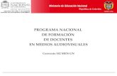 Presentacion programa nacional_de_formacion_de_docentes_en_medios_audiovisuales