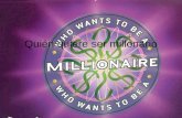 ¿Quien quiere ser millonario?