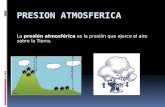 Presion atmosferica