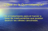 Que Es La Quimioterapia