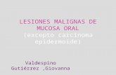 Lesiones Malignas De Mucosa Oral