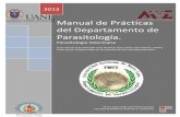 Manual de practicas del laboratorio de parasitología 2013