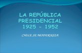 Chile 1925 - 1952