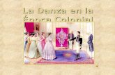 La danza en la época colonial