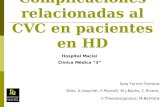 complicaciones de los cvc en ptes en hEMODIALISIS