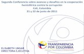 Presentacion conferencia hemisferica anticorrupcion oea   transparencia por colombia