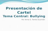 Presentación de cartel: Bullying. Anna