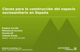 Esteban Carrillo - Presentación  informe : Claves para la construcción de un espacio sociosanitario en España