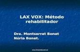 Lax Vox (Mètode Rehabilitador Vocal)