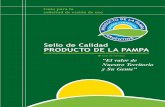Guía para la obtención del Sello de Calidad Producto de La Pampa
