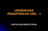 Urgencias ORL pediátricas