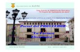 Gestión electrónica en el area económica: la factura electrónica en el Ayuntamiento de Alzira