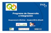 Programa de Desarrollo e Integración del PAR