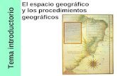 espacio geografico y procedimientos geograficos