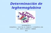 Determinación de leghemoglobina