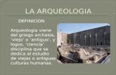 La arqueologia