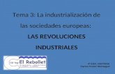 Tema 3. las revoluciones industriales