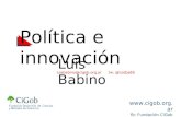 Política e Innovación en Gobierno