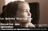 La quinta disciplina comunidades de aprendizaje  te quiero hasta el cielo  ejt 2013