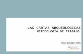 Las cartas arqueológicas. metodología