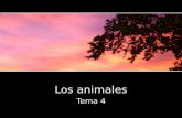 Los Animales Tema 4