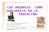 Los Animales Como Influencia En La EducacióN