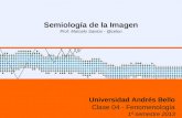 Clase 04 Semiologia imagen - Fenomenologia, Categorias de Peirce, Estados de la Mente y Tipos de Signos