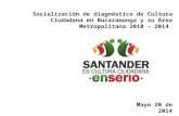 Santander Ciudadana Presentación Ejecutiva Resultados Centrales
