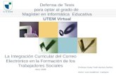 Defensa Tesis Magister Informatica Educativa