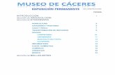 Exposición Permanente del Museo de Cáceres
