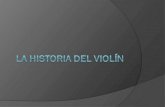 La historia del violín