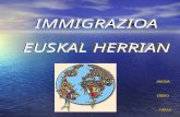Immigrazioa Euskal herrian