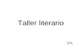 Taller literario 3ºa