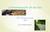 Contaminacion rios andrea