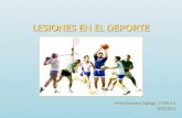 Lesiones en el deporte .Antía Quintana Gallego