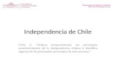 Independencia de chile ficha 2