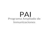 Programa ampliado de inmunizaciones (pai)[1]