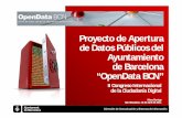 Presentación open data   proyecto de apertura de datos públicos del ayuntamiento de barcelona