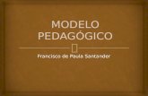Modelo pedagógico francisco de paula santander
