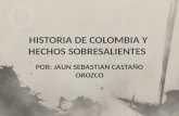 Historia De Colombia Y Hechos Sobresalientes