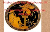 Historia de las religiones iii a