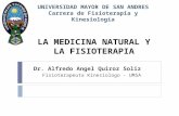 Medicina natural y la fisioterapia