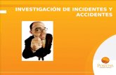 Programa de investigación de incidentes y accidentes