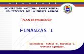 Plan de evaluación finanzas i 07 mayol de 2011