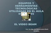 Equipos Tecnológicos - El Video Beam