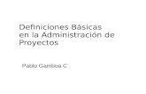 Administración de proyectos (ati)