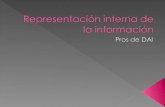 RepresentacióN Interna De La InformacióN (Ppt)