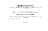 Inteligencia emocional monografia