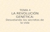 CMC tema 4 la revolución genética