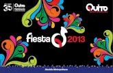 Agenda fiestas de Quito 2013